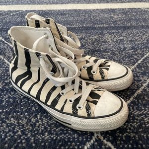 converse chuck taylor all star high ‘zebra stripe’
